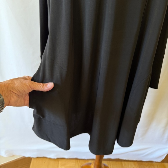 LIV BY HABITAT CLOTHES TUNIC TOP LAGENLOOK ASYMMETRIC HEM ELEVATED BASIC CHIC S - Picture 7 of 12